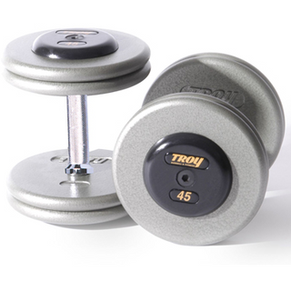 TROY IRON PRO-STYLE HAMMERTONE DUMBBELL SET 5-100 LB HFD-R